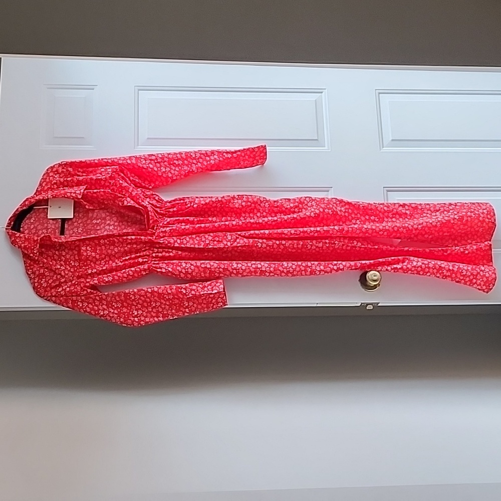 Kittenish red jumpsuit